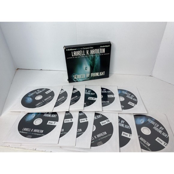 Seduced By Moonlight by Laurell K. Hamilton Audiobook CD Unabridged - Picture 8 of 8